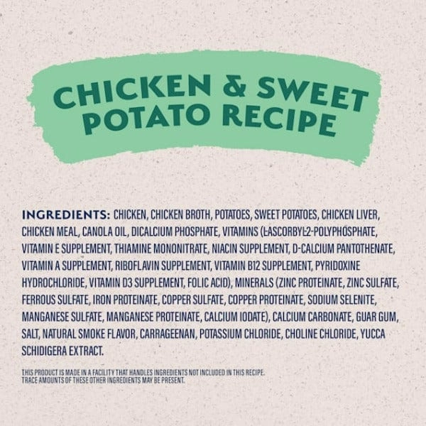 Natural Balance Limited Ingredient Chicken & Sweet Potato Recipe Canned Dog Formula