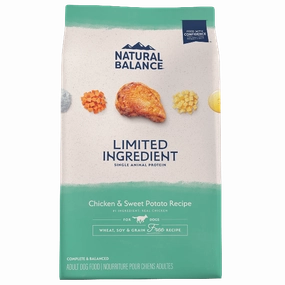 Natural Balance Limited Ingredient Chicken & Sweet Potato Recipe Dry Dog Food
