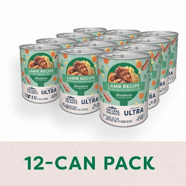 Natural Balance Original Ultra Lamb Recipe Pat Canned Dog Food
