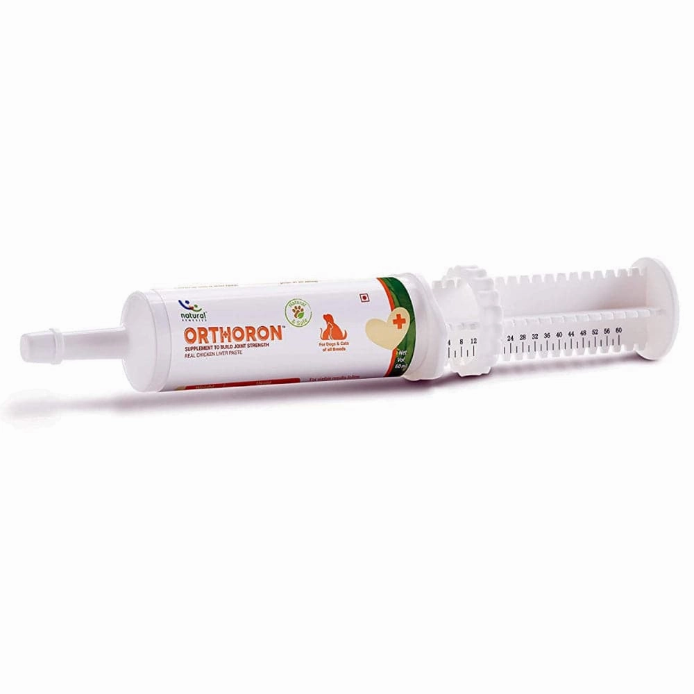 Natural Remedies Orthoron Joint Supplement Paste for Dogs and Cats