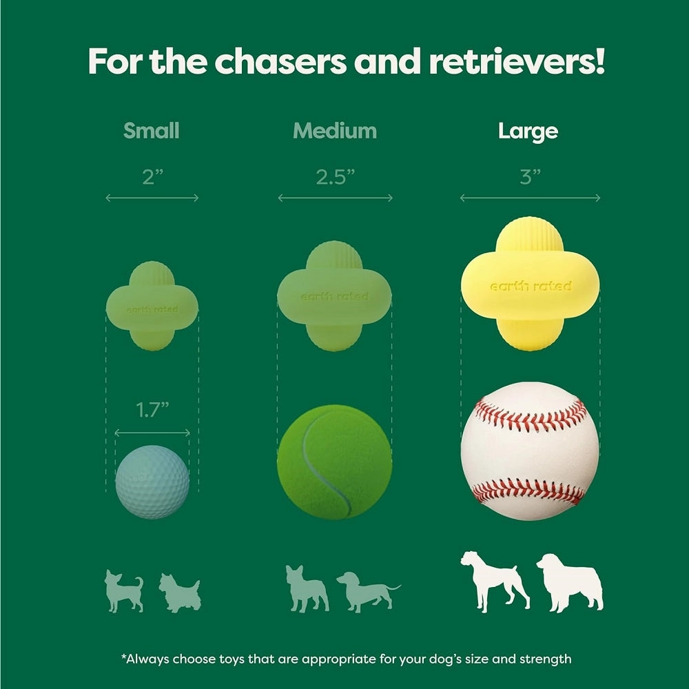 Natural Rubber Dog Fetch Toy