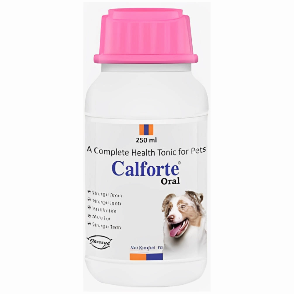 Neo Kumfurt Calforte Oral Syrup Health Tonic for Dogs and Cats (250ml)