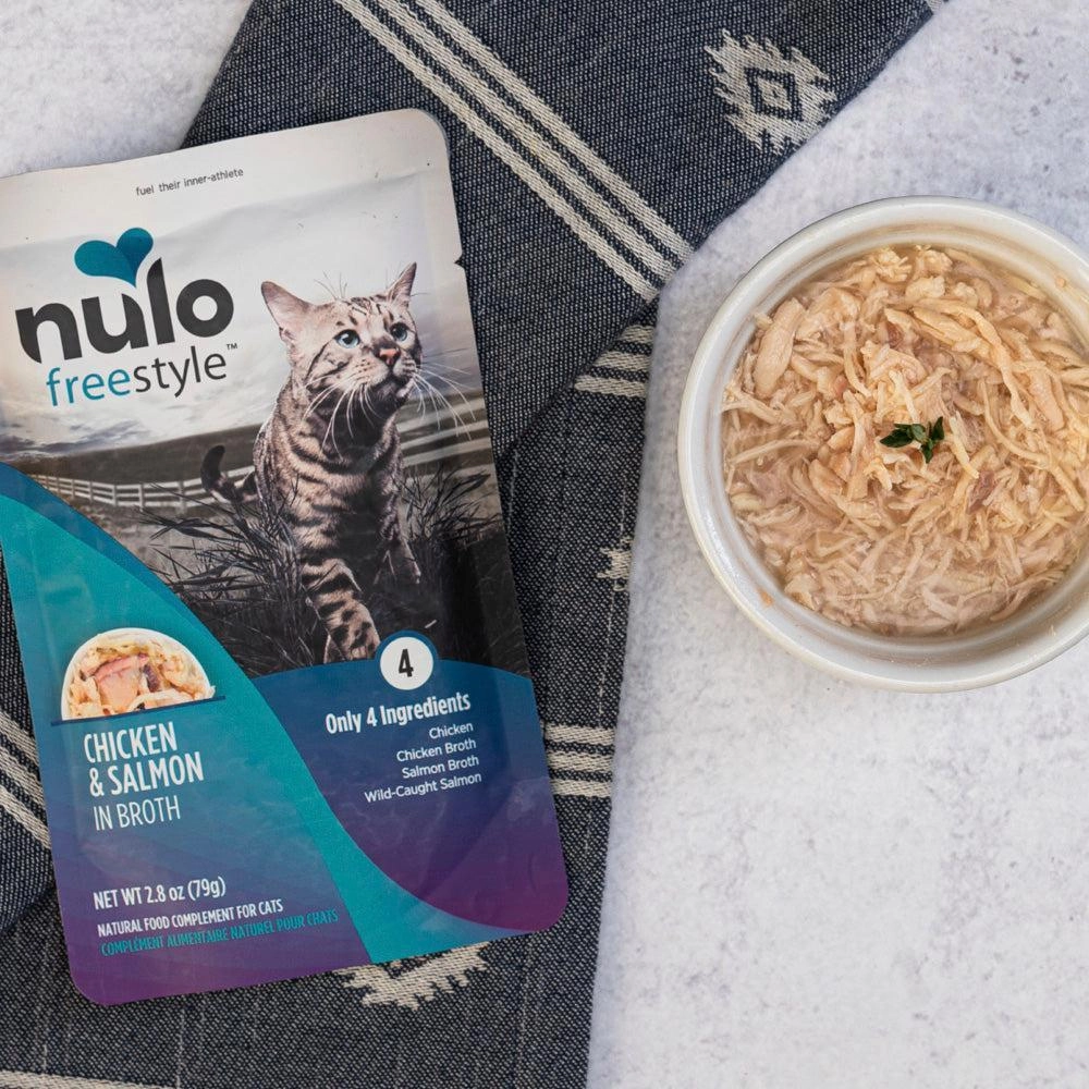 Nulo Freestyle Chicken and Salmon Meaty Topper for Cats