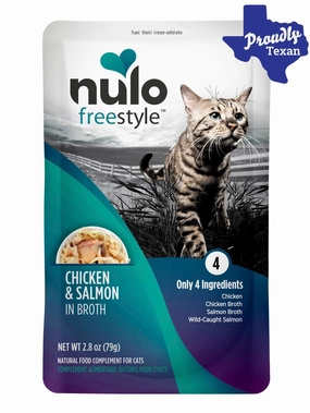 Nulo Freestyle Chicken and Salmon Meaty Topper for Cats