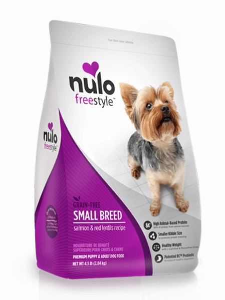 Nulo Freestyle Grain Free Small Breed Salmon and Red Lentil Dry Dog Food