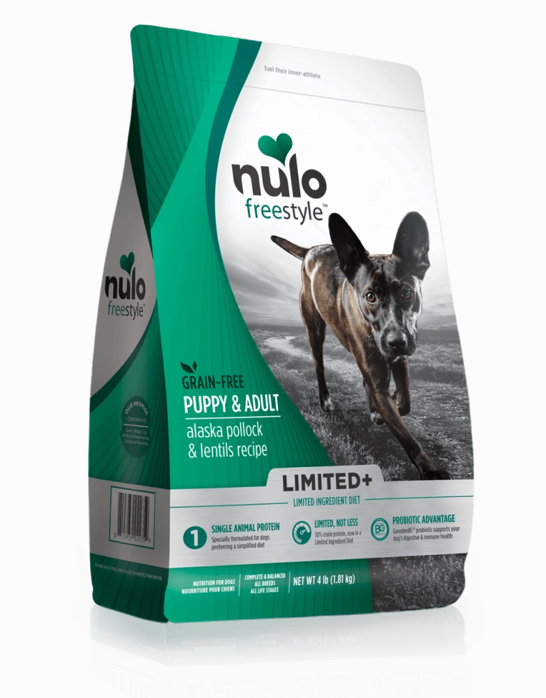 Nulo FreeStyle Limited  Grain Free Alaska Pollock & Lentils Recipe Puppy & Adult Dry Dog Food