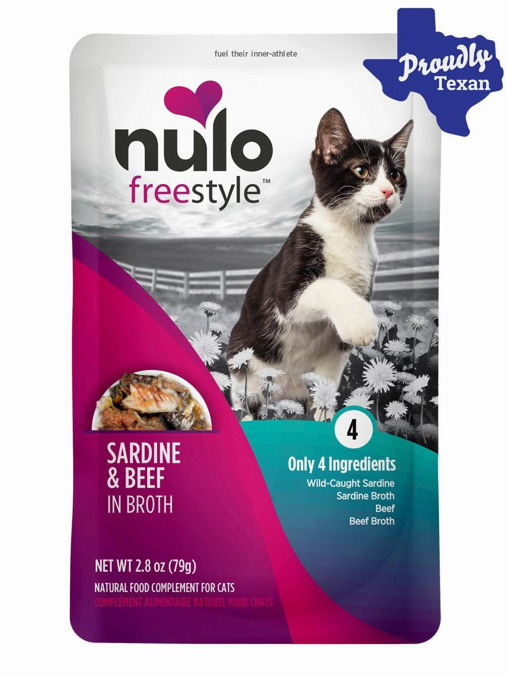 Nulo Freestyle Sardine and Beef Meaty Topper for Cats