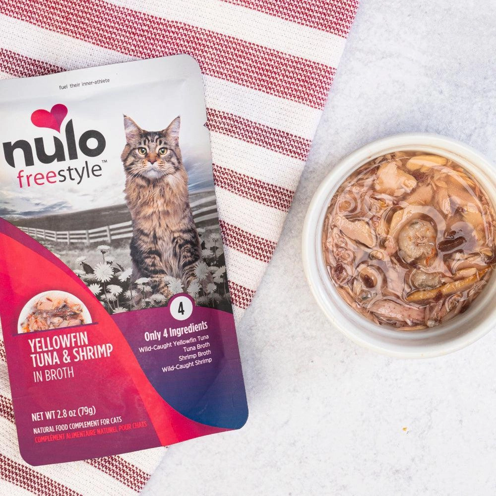 Nulo Freestyle Tuna and Shrimp Meaty Topper for Cats