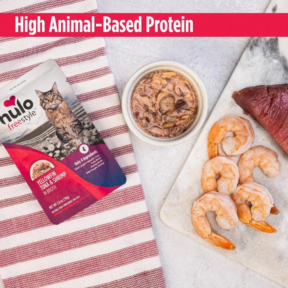 Nulo Freestyle Tuna and Shrimp Meaty Topper for Cats