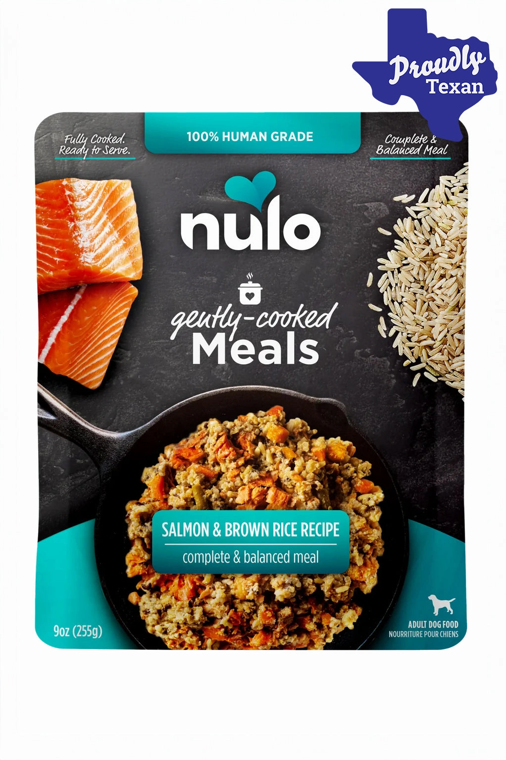 Nulo Salmon and Brown Rice Fresh Dog Food Pouch