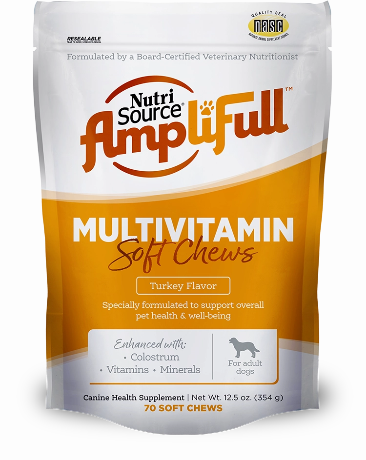 Nutri Source AmpliFull MultiVitamin Soft Chew Supplement 12.5 oz