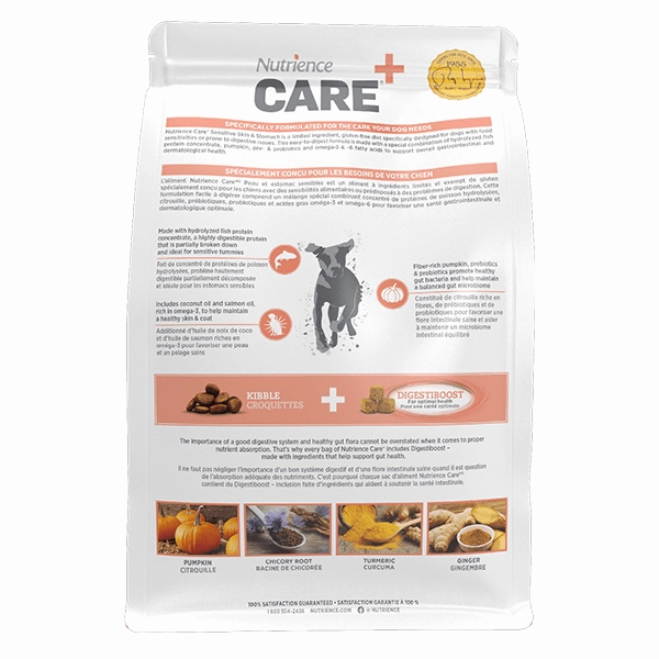 Nutrience Care  Sensitive Skin & Stomach Hypoallergenic Dry Dog Food