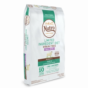 Nutro Large Breed Limited Ingredient Grain Free Lamb & Sweet Potato Recipe for Dogs