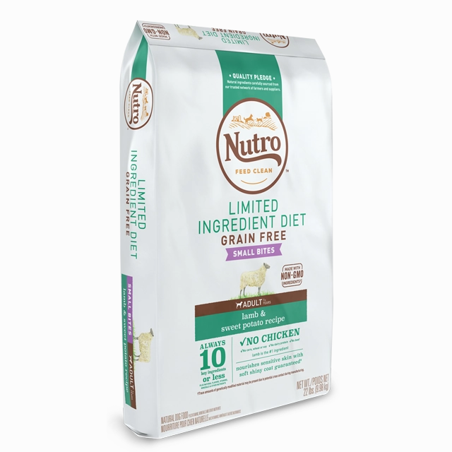 Nutro Large Breed Limited Ingredient Grain Free Lamb & Sweet Potato Recipe for Dogs