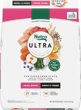 Nutro Ultra Small Breed Adult Chicken, Lamb & Salmon Dry Dog Food