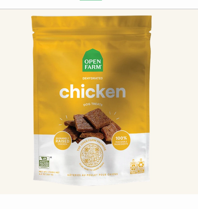 Open Farm Dehydrated Chicken 4.5 oz