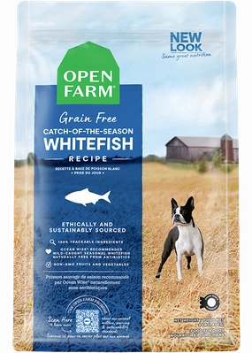 Open Farm Grain Free Catch of the Season Whitefish and Green Lentil Recipe Dry Dog Food