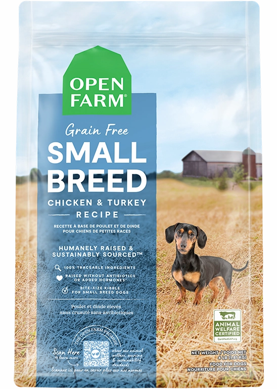 Open Farm Grain-Free Small Breed Chicken and Turkey Recipe Dog Food
