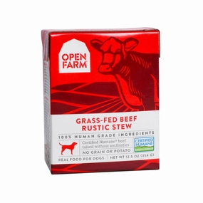 OPEN FARM Grass-Fed Beef Rustic Stew for Dogs