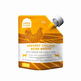 Open Farm Harvest Chicken Bone Broth 12oz