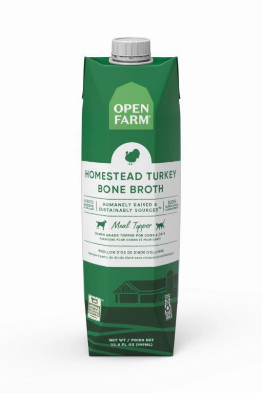 Open Farm Homestead Turkey Bone Broth Topper