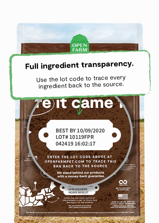 Open Farm Pasture-Raised Lamb & Ancient Grains Dry Dog Food