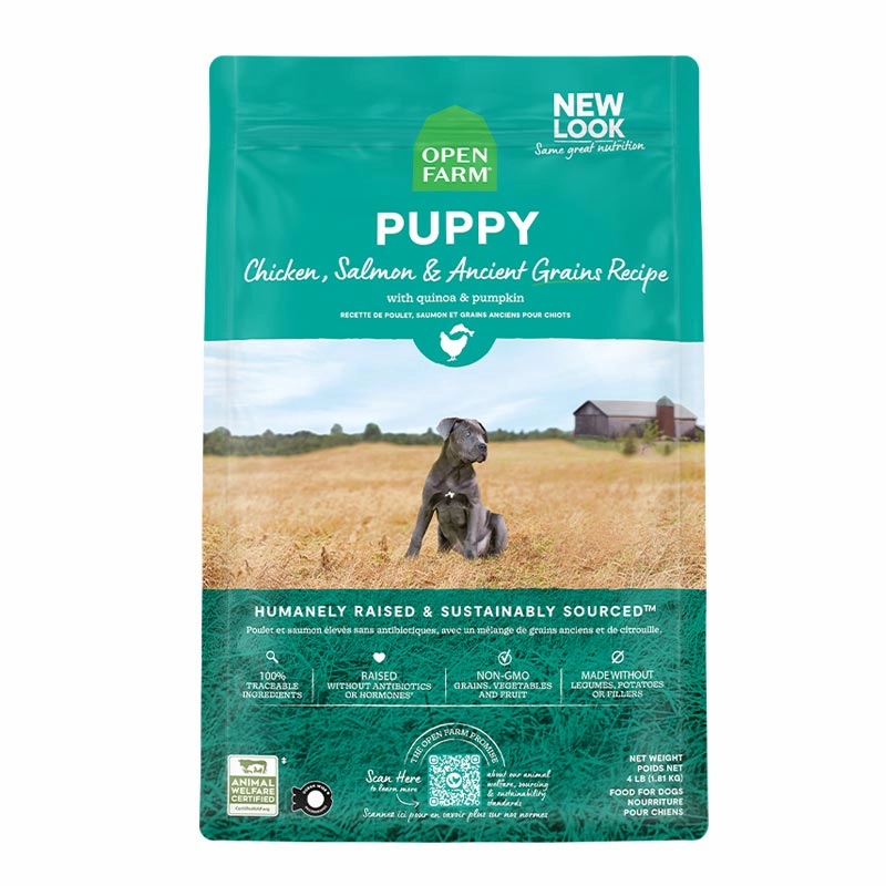 OPEN FARM Puppy Recipe with Ancient Grains for Dogs