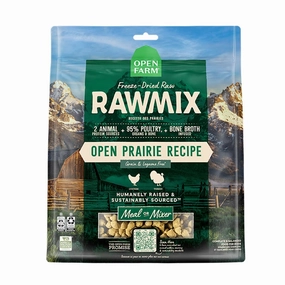 OPEN FARM RawMix Freeze-Dried Raw Open Prairie Recipe for Dogs
