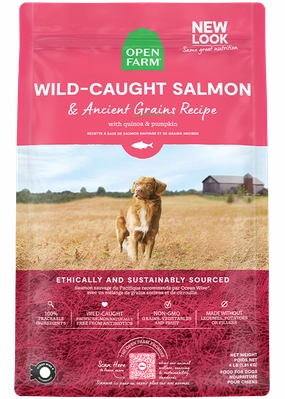 Open Farm Wild Caught Salmon & Ancient Grains Dry Dog Food