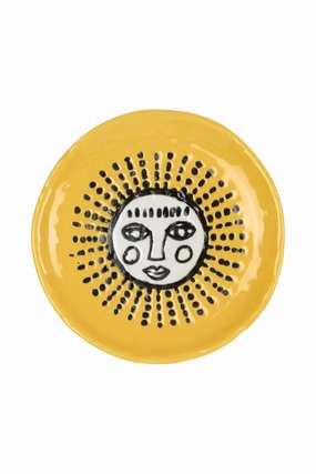 Ore Cuppa Yellow Sun Cat Dish