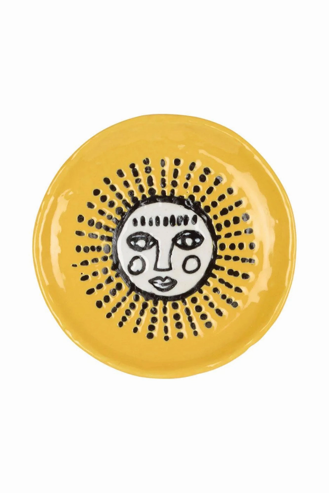 Ore Cuppa Yellow Sun Cat Dish