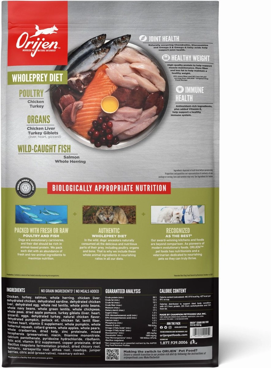 Orijen Senior Dry Dog Food