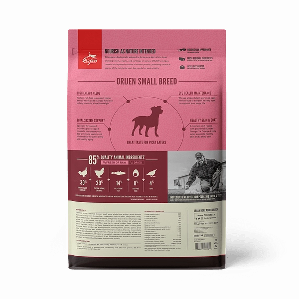 Orijen Small Breed Dry Dog Food