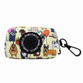 Pablo & Co Party Dawgs Poop Bag Holder