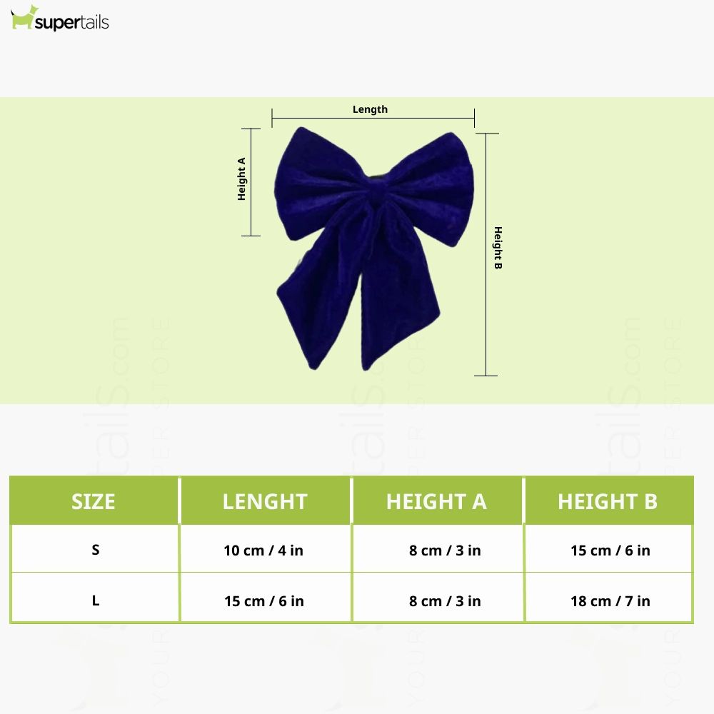 Pawgypets Pigtail Bowtie for Dogs and Cats (Maroon)