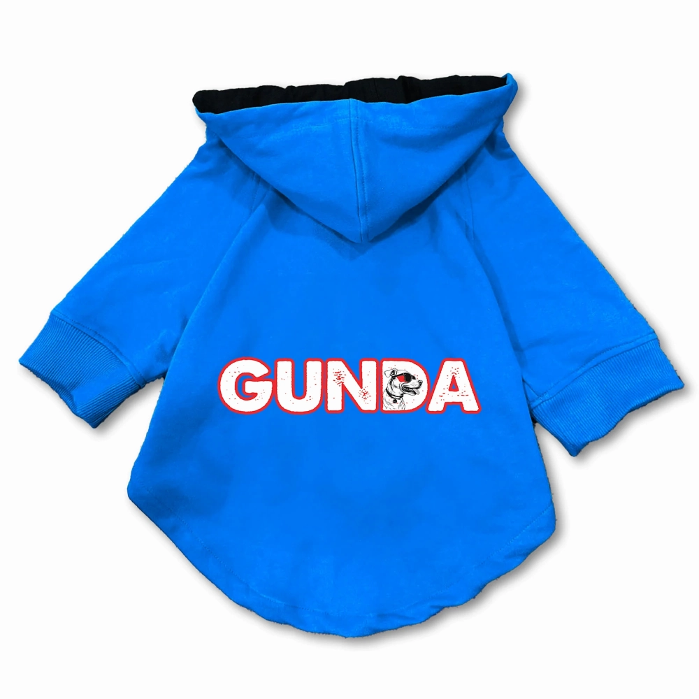 Pawsindia Gunda Hoodie for Dogs (Blue)