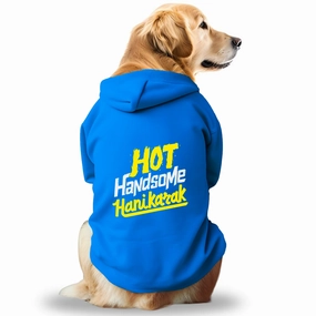 Pawsindia Hot Handsome Hanikarak Hoodie for Dogs (Blue)