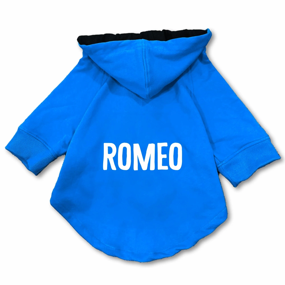 Pawsindia Romeo Hoodie for Dogs (Blue)