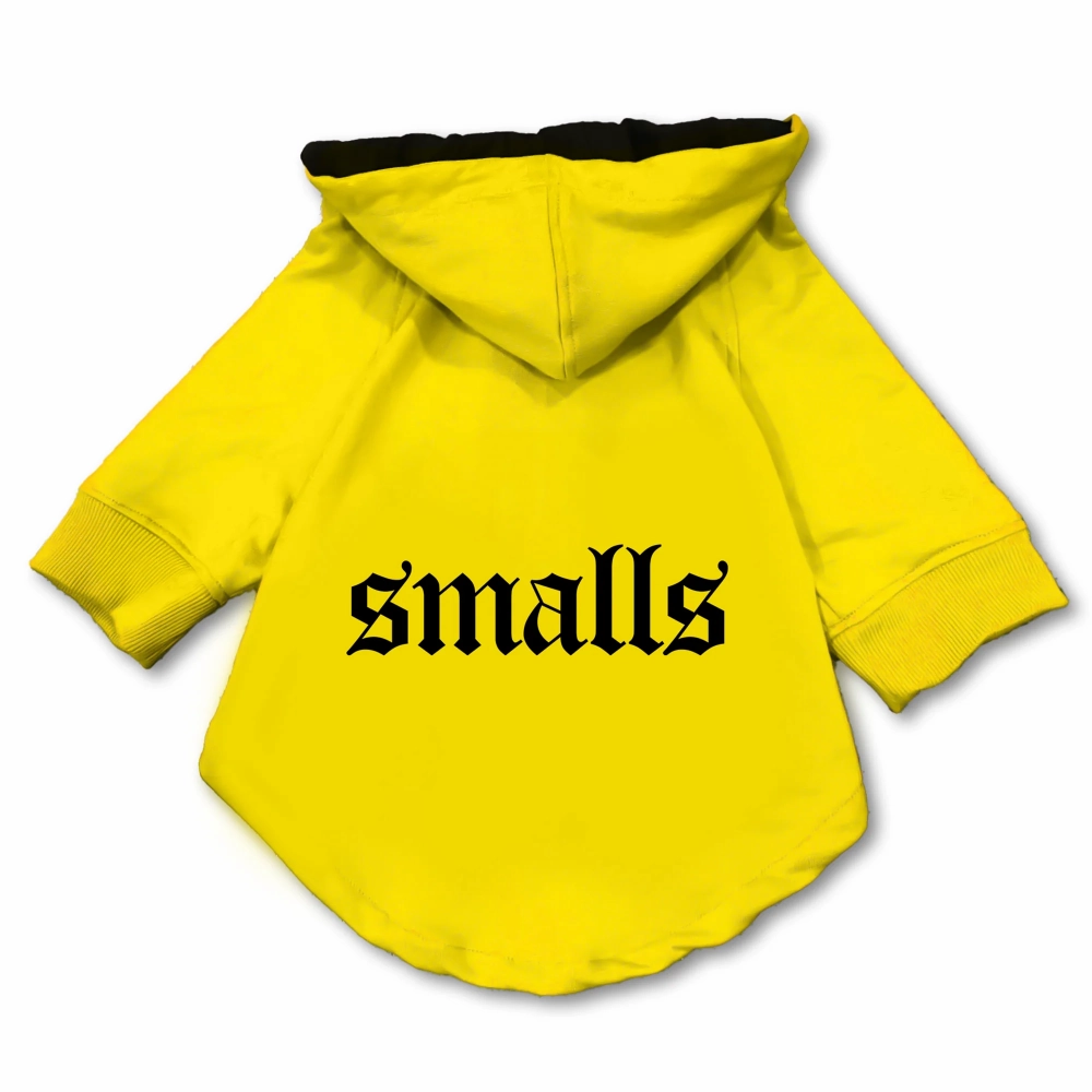 Pawsindia Smalls Hoodie for Dogs (Yellow)