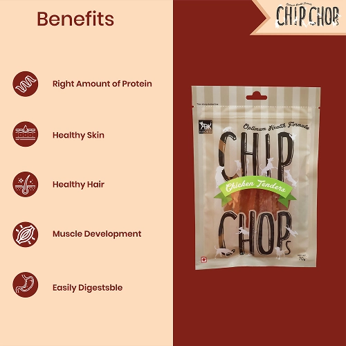 Pedigree Chicken & Liver Flavour Tasty Jerky and Chip Chops Chicken Tenders Dog Treats Combo