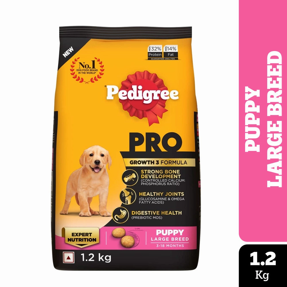 Pedigree PRO Expert Nutrition for Large Breed Puppy (3 to 18 Months) Dog Dry Food