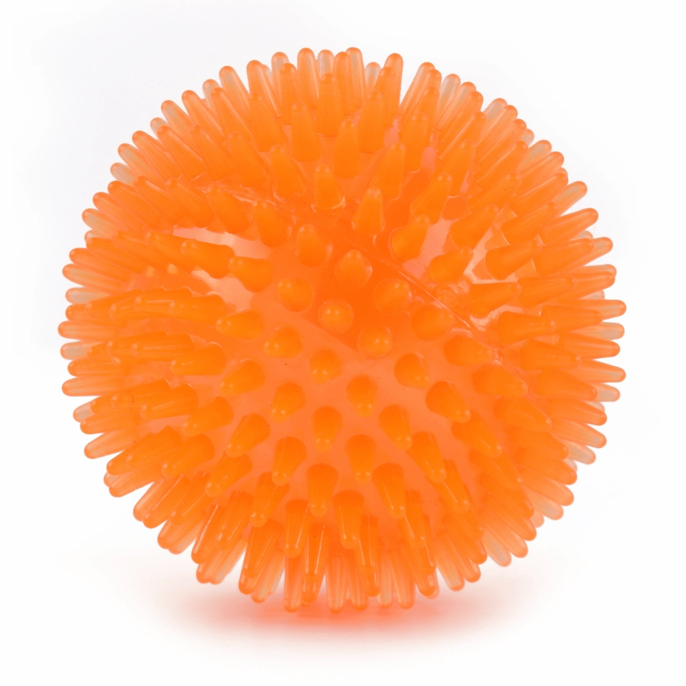 Pedigree Roasted Lamb Tasty Jerky Treat, Pet Vogue Dog-Shaped Plush Toy, & Trixie Hedgehog Ball Vinyl Toy Combo for Dogs