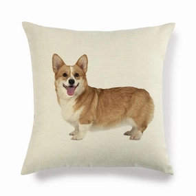 Pembroke Welsh Corgi Throw Cushion