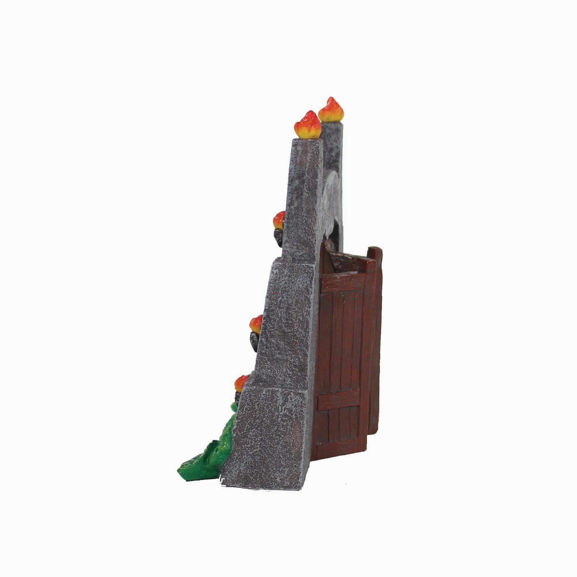 Penn-Plax Jurassic Park Officially Licensed Fish Tank and Aquarium Decoration  Park Gate - Small