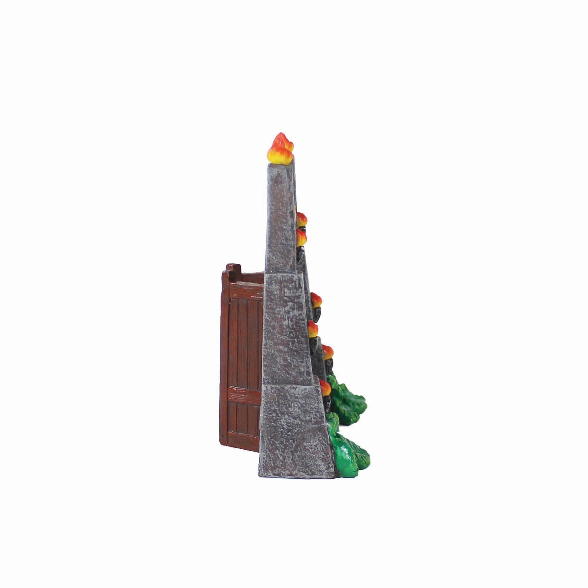 Penn-Plax Jurassic Park Officially Licensed Fish Tank and Aquarium Decoration  Park Gate - Small
