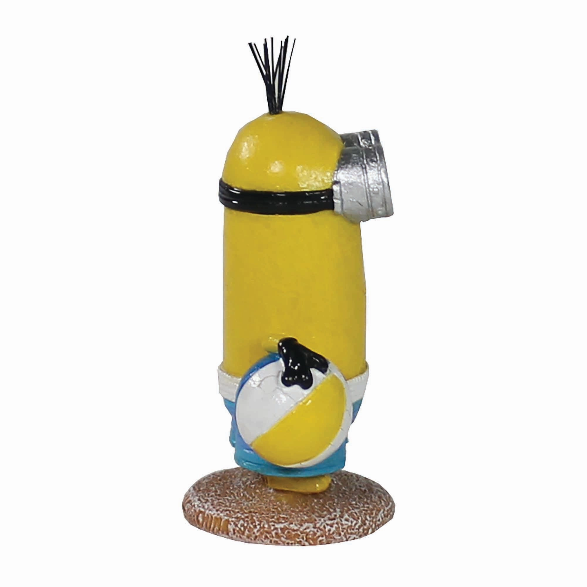 Penn-Plax Minions Officially Licensed Fish Tank and Aquarium Ornament  Beach Buddy Kevin - Small