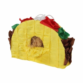 Penn-Plax Taco Pinata with Natural Nesting Material  Safe for Medium and Large Birds