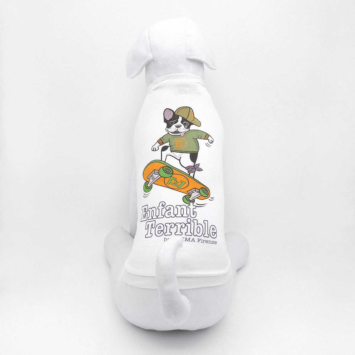 Personalized Comic Print Dog T-Shirt