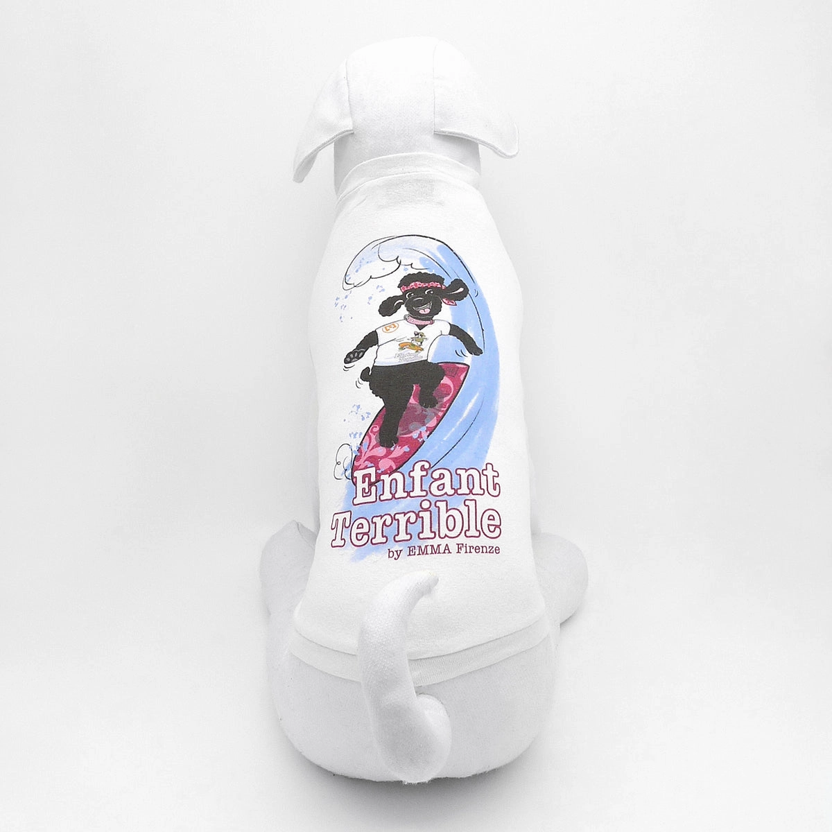 Personalized Comic Print Dog T-Shirt
