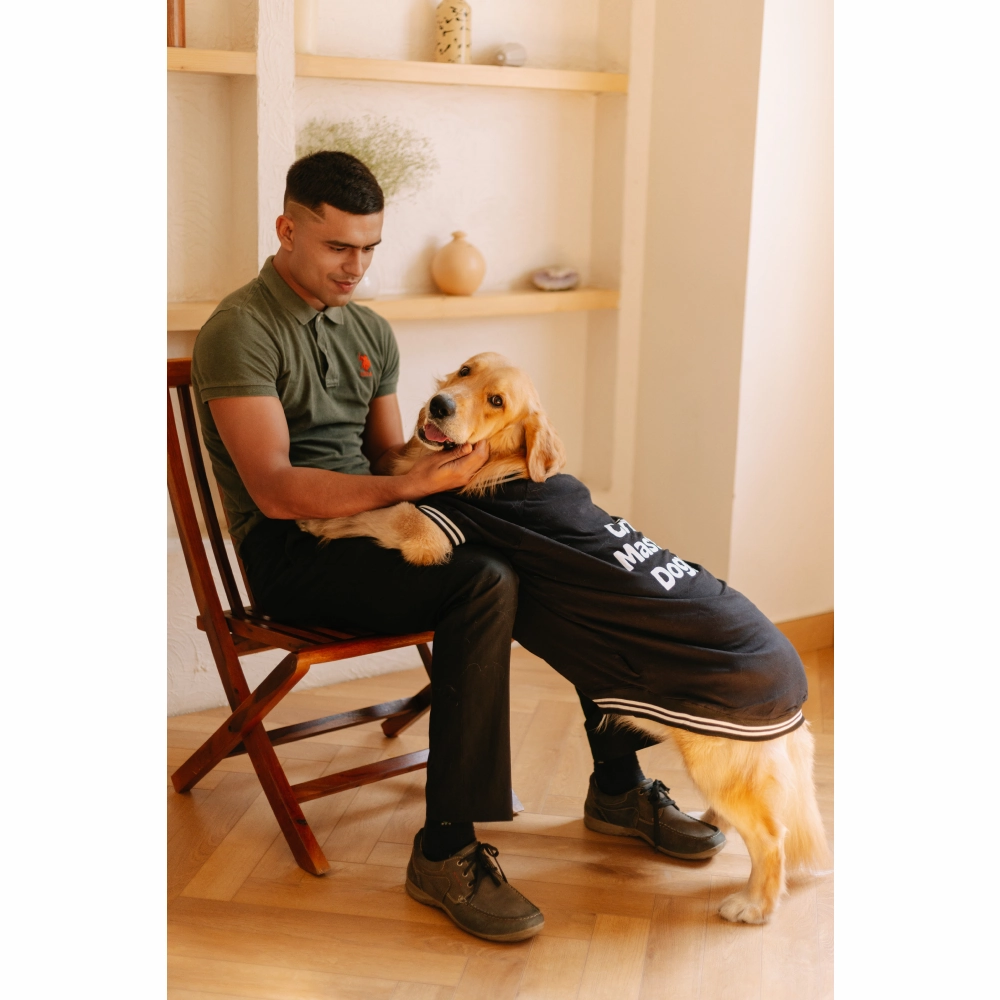 Pet Set Go Crime Master Sleevless T-shirt for Dogs (Black)